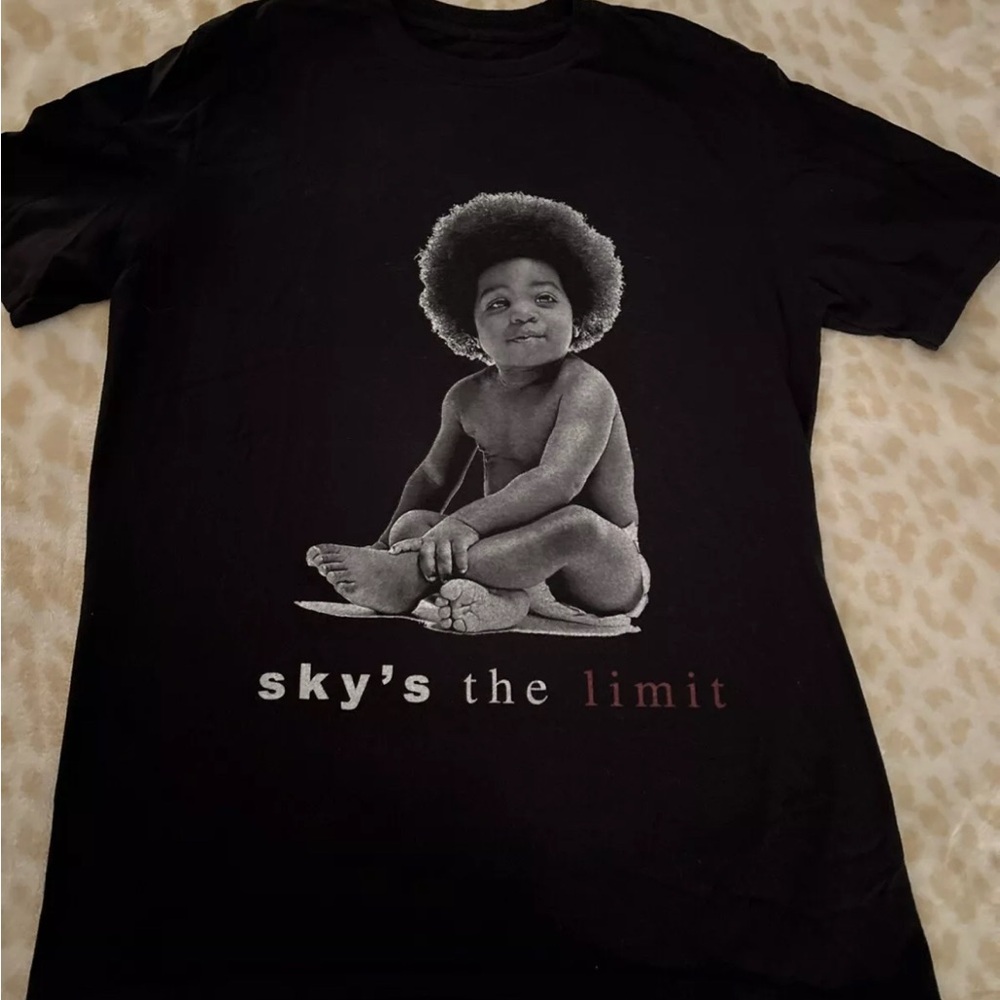 Notorious BIG Black Graphic T-Shirt